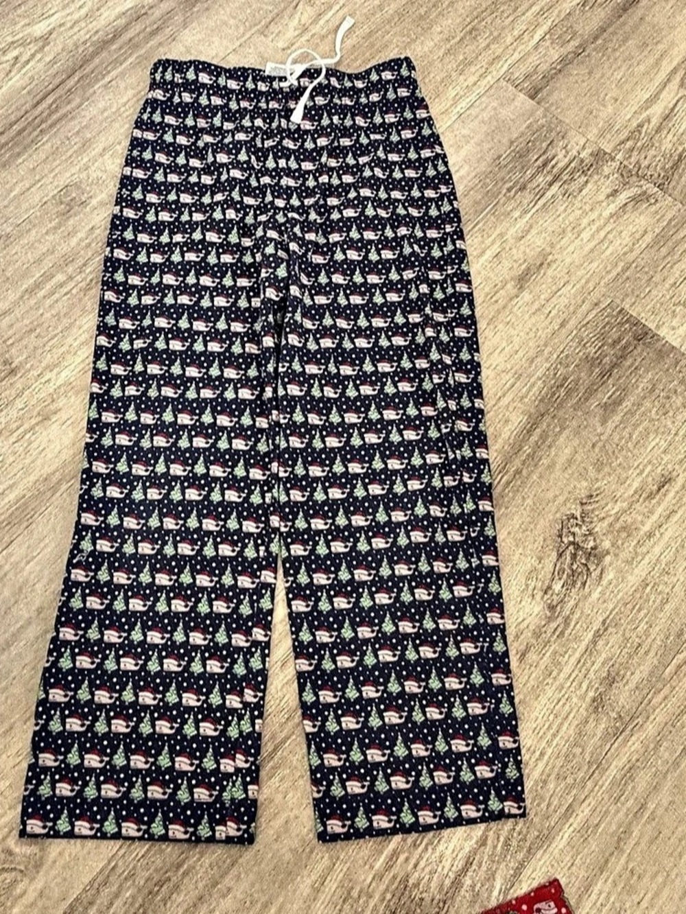 Vineyard vines boys Girls Pajama Pants Size 6/7 christmas print